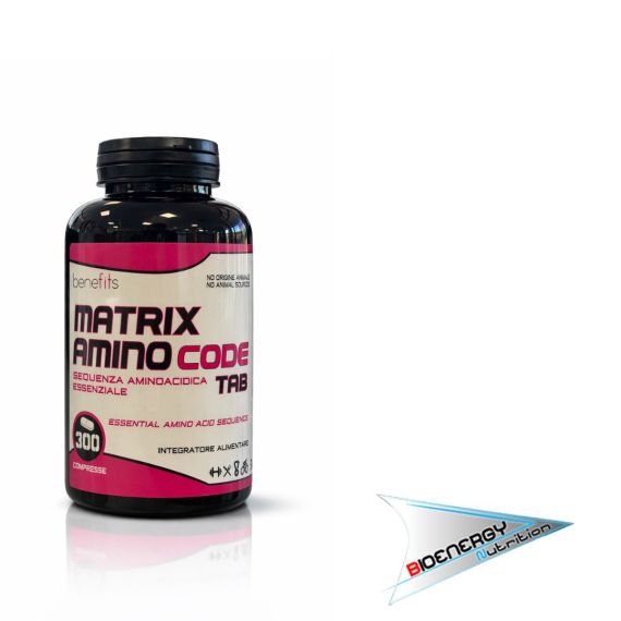Benefits - Fitness Experience-MATRIX AMINO CODE TABS (Conf. 300 tabs)     